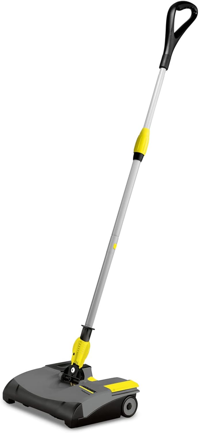 EB 30/1 Commercial Electric Broom, Cordless Sweeper, Multi Surface Cleaner, Telescopic Broom Stick, Universal Joint