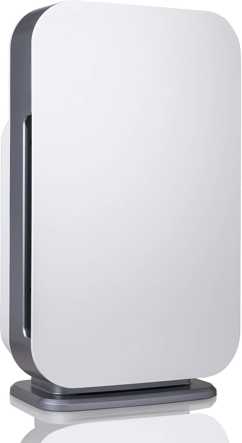 Air purifier with pure filter, purifies 700 square feet in 30 minutes, purifies 1400 square feet in 1 hour, ideal for bedrooms and home offices.