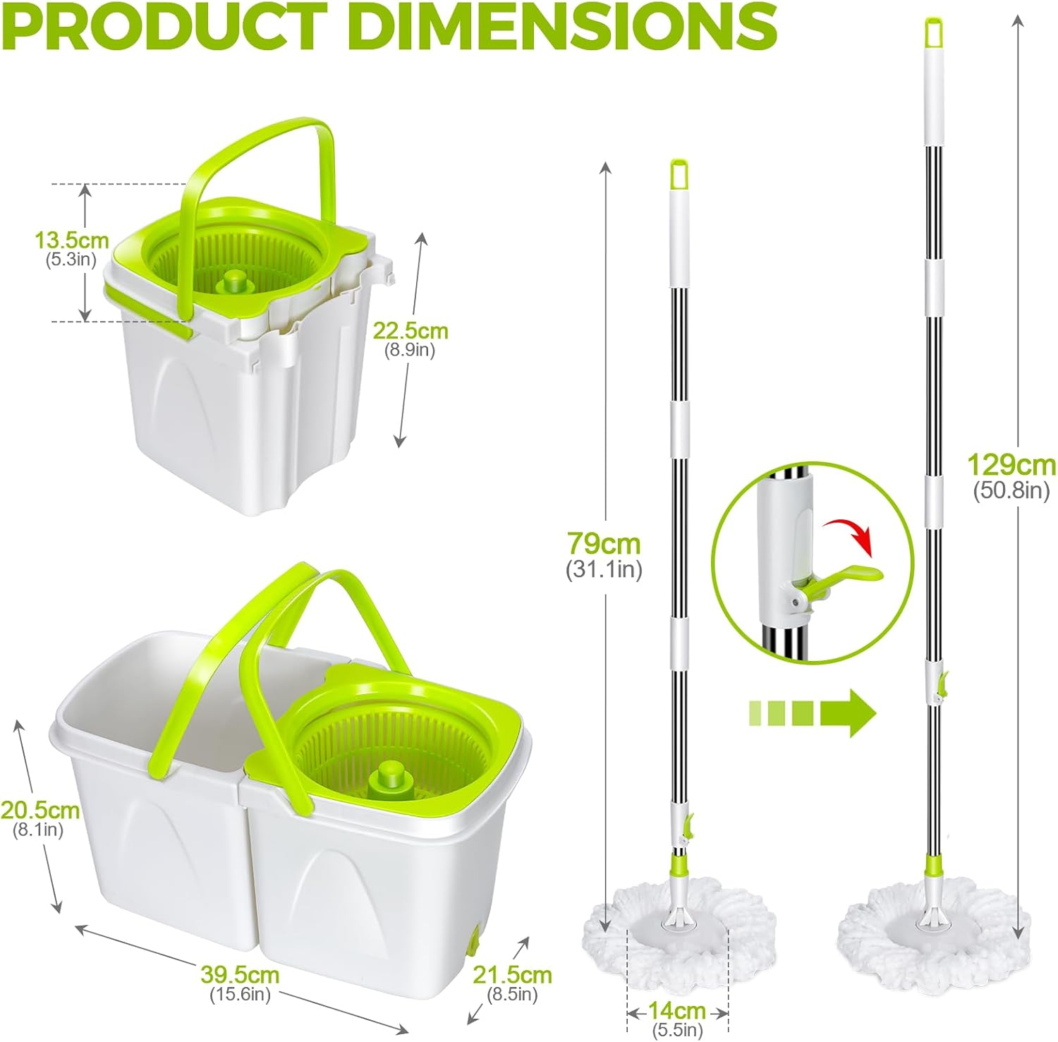 Small Spin Mop