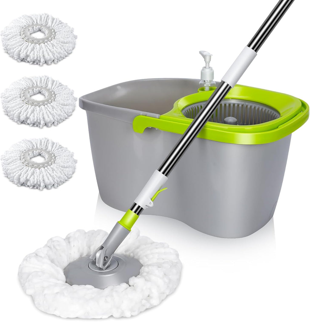 Mop and Bucket with Wringer Set