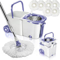 Spin Mop Bucket System with Wringer Set