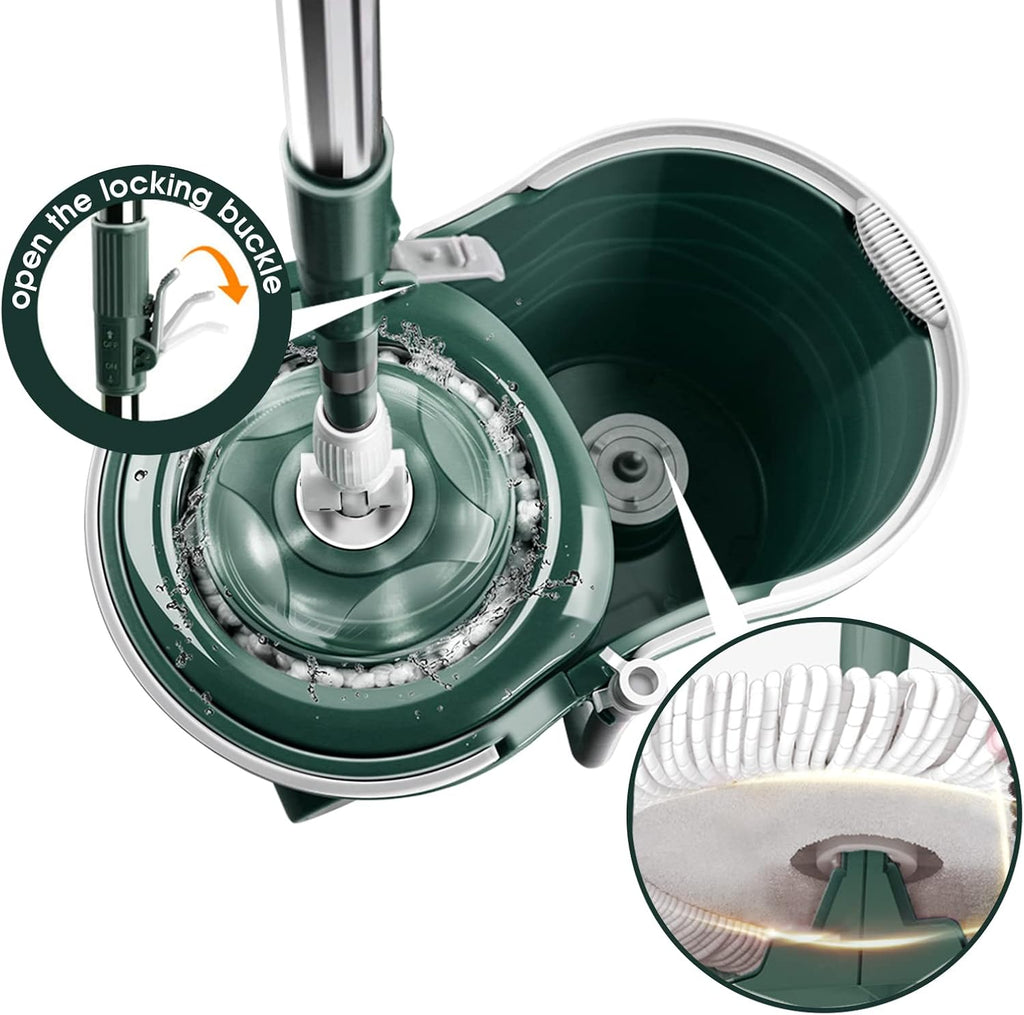 Spin Mop and Bucket