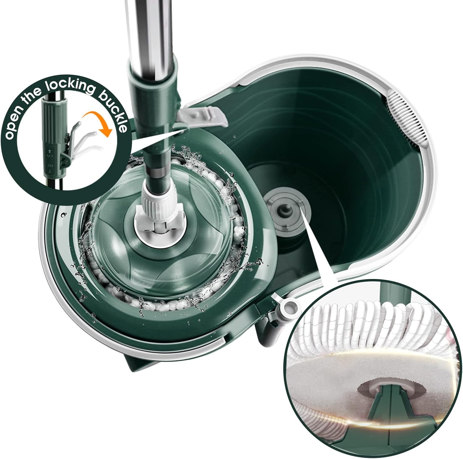 Spin Mop and Bucket