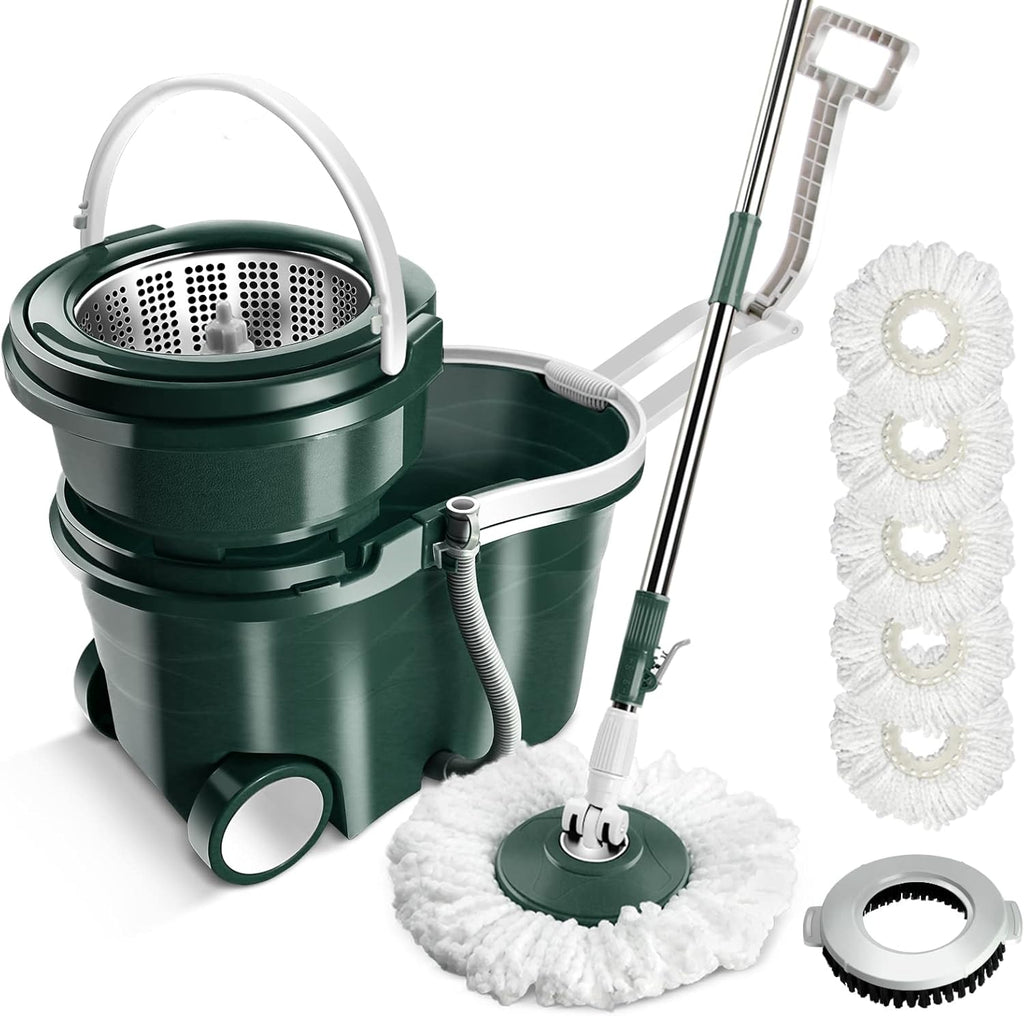 Spin Mop and Bucket