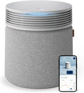 Air purifier suitable for rooms up to 3,385 sq ft, filtration technology effectively removes smoke, dust, pet dander, and allergens. Smart WiFi air purifier with automatic mode, quiet design, suitable for home use.