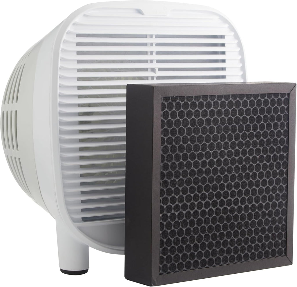 Powerful activated carbon air purifier, effectively removes strong odors, smoke, and volatile organic compounds (VOCs).