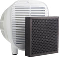 Powerful activated carbon air purifier, effectively removes strong odors, smoke, and volatile organic compounds (VOCs).